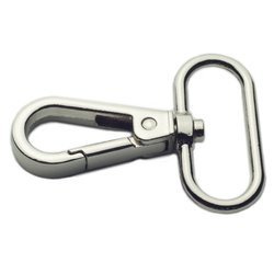Karabińczyki zapięcie typ 30K rybka srebrny