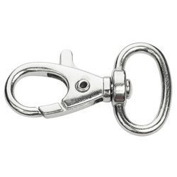 Karabińczyki zapięcie typ 16-N rybka srebrny 10 szt.