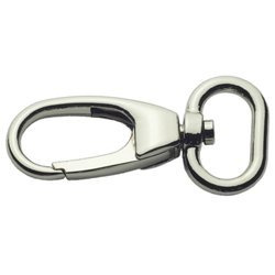 Karabińczyki zapięcie typ 20-O rybka srebrny