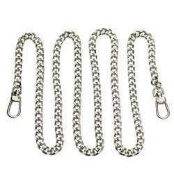 Łańcuszek do torebki ozdobny srebrny