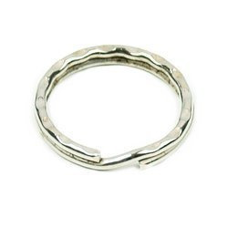 Kółka grawerowane do kluczy breloków 15 mm 100 szt.