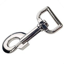 Karabińczyk zapięcie zatrzask typ 80S2 srebrny