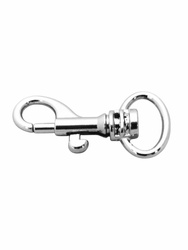 Karabińczyk zapięcie typ  OK500-2 rybka srebrny