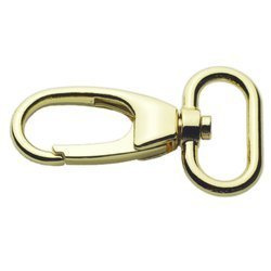 Karabińczyki zapięcie typ 25-O rybka złoty