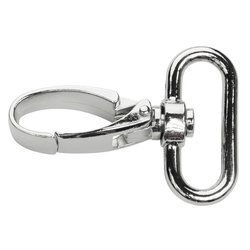Karabińczyk zapięcie typ 30-B rybka srebrny