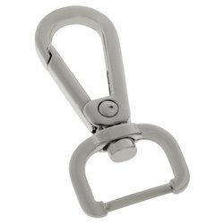 Karabińczyk zapięcie typ 10-C rybka srebrny