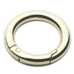 Otwierane kółko metalowe do toreb typu szekla złote 50/6