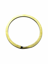 Kółka płaskie do kluczy breloków 30 mm 10 szt. stare złoto