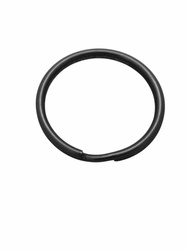 Kółka stożkowe do kluczy breloków 30 mm 100 szt. CZARNY MAT