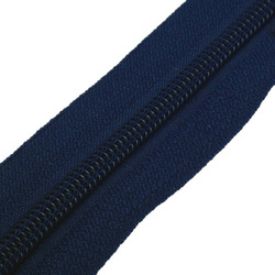 Taśma suwakowa zamek błyskawiczny granatowa 1mb