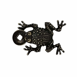 Żaba ze Znalu w Pokryciu Niklowym – Stare Złoto ( 42 mm)