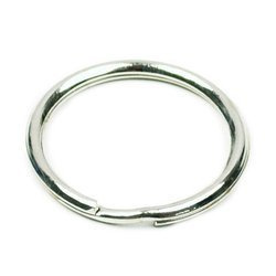 Kółka stożkowe do kluczy breloków 20 mm 100 szt.