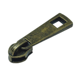 Suwak zamka błyskawicznego antyczny brąz maszynka typ 58/3