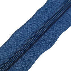 Taśma suwakowa zamek błyskawiczny niebieska 1mb