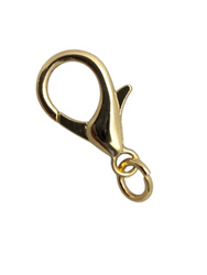 Karabińczyk 34 mm z kółkiem montażowym 6 mm 1 szt