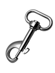 Karabińczyk zapięcie zatrzask typ 65S srebrny