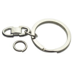 Kółka metalowe do breloków 20 mm 10 szt. baza z łącznikiem typu C2