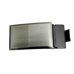 Klamra 402 do paska automat łamany do spodni 30 mm czarny nikiel