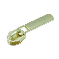 Suwak zamka błyskawicznego złoty maszynka typ 28/1