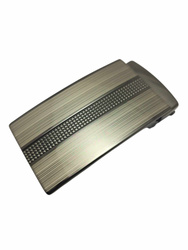 Klamra 401 do paska automat łamany do spodni 35 mm czarny nikiel