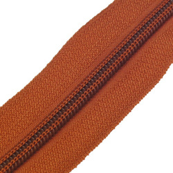 Taśma suwakowa zamek błyskawiczny pomarańczowa 1mb