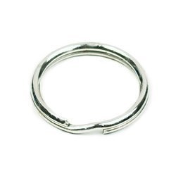 Kółka stożkowe do kluczy breloków 17 mm 100 szt.