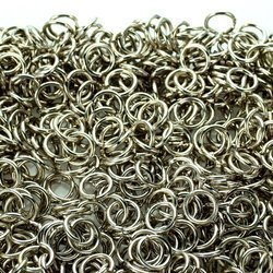 Kółka stalowe ø 5 mm 1 kg ( 5100 szt )srebrne