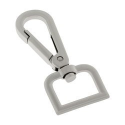 Karabińczyk zapięcie typ 20-C rybka srebrny