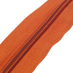 Taśma suwakowa zamek błyskawiczny pomarańczowa 1mb