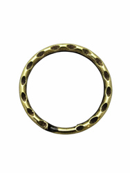 Kółka grawerowane do kluczy breloków 15 mm 10 szt.