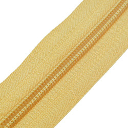 Taśma suwakowa zamek błyskawiczny złota 1mb