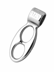 Owalny Łącznik do Breloków i Galanterii Skórzanej typ C5