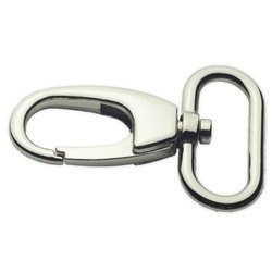 Karabińczyki zapięcie typ 30-O rybka srebrny