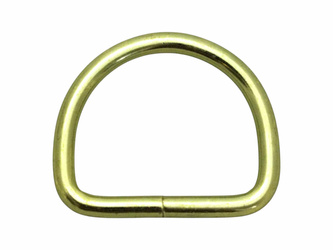 Półkółka kaletnicze do torebki szelek kombinezonu paska 30 mm , złoty 1 szt.