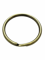 Kółka stożkowe do kluczy breloków 30 mm 100 szt. stare złoto