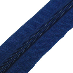Taśma suwakowa zamek błyskawiczny granatowa 1mb