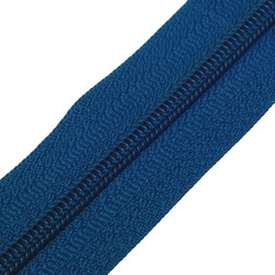 Taśma suwakowa zamek błyskawiczny niebieska 1mb