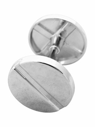 Nit skręcany 28 mm kaletniczy metalowy śrubka do torebek srebrny   1 szt.