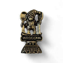 Figurka krasnala KUCHARZA – Wrocław (znal)