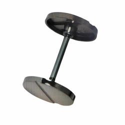 Nit skręcany 28 mm kaletniczy metalowy śrubka do torebek czarny   1 szt.