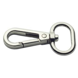 Karabińczyki zapięcie typ 20K rybka srebrny