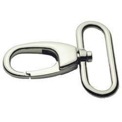 Karabińczyki zapięcie typ 40-O rybka srebrny