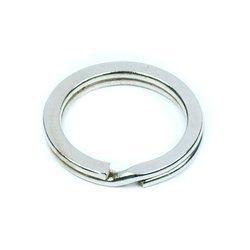 Kółka płaskie do kluczy breloków 15 mm 10 szt.