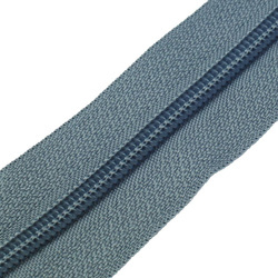 Taśma suwakowa zamek błyskawiczny grafitowa 1mb